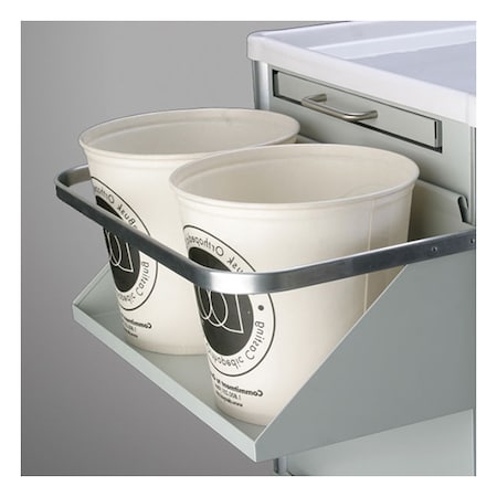 Waterloo Healthcare Waterloo Side Mount Bucket Holder CAST-1